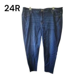 Size 24R Lane Bryant Midrise Super Stretch Skinny Jeans